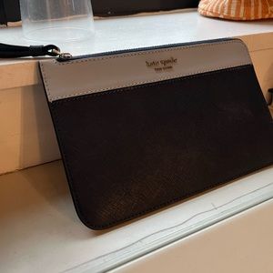 Navy and light blue Kate spade wristlet